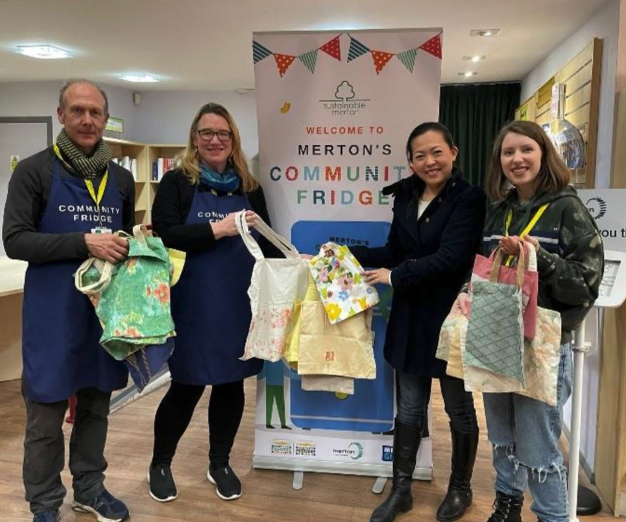 Carry more, waste less: how 300 preloved tote bags changed hands in Merton