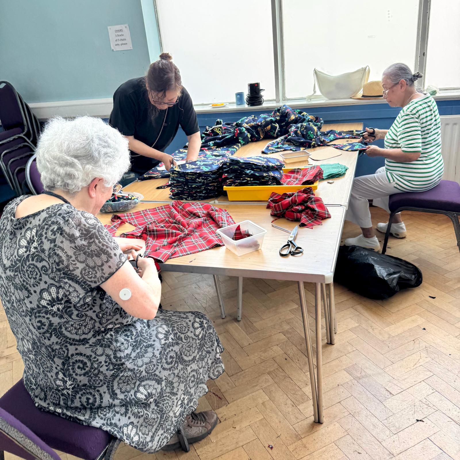Sew-cial community sewing sessions